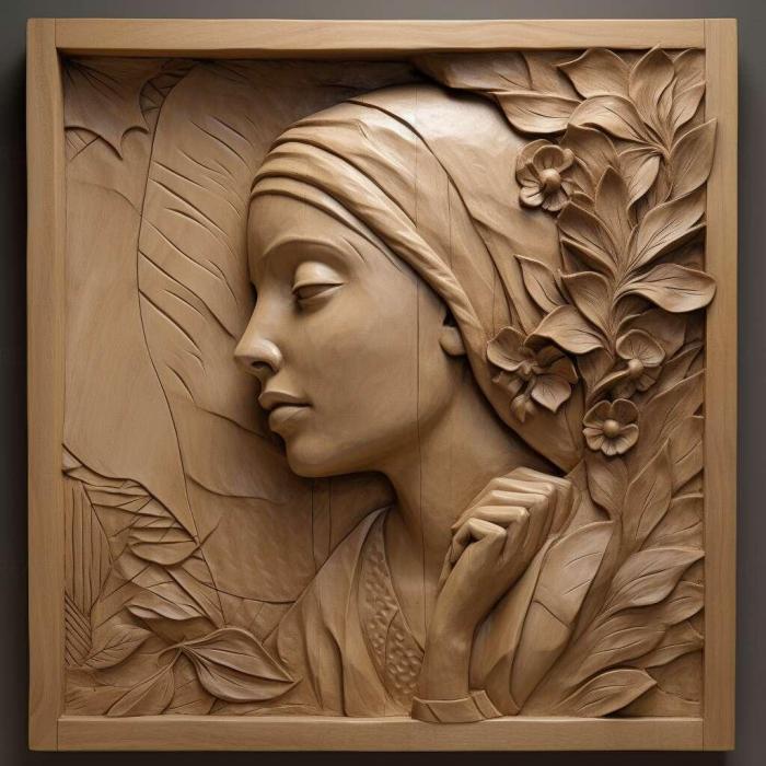 نموذج ثلاثي الأبعاد لآلة CNC 3D Art 